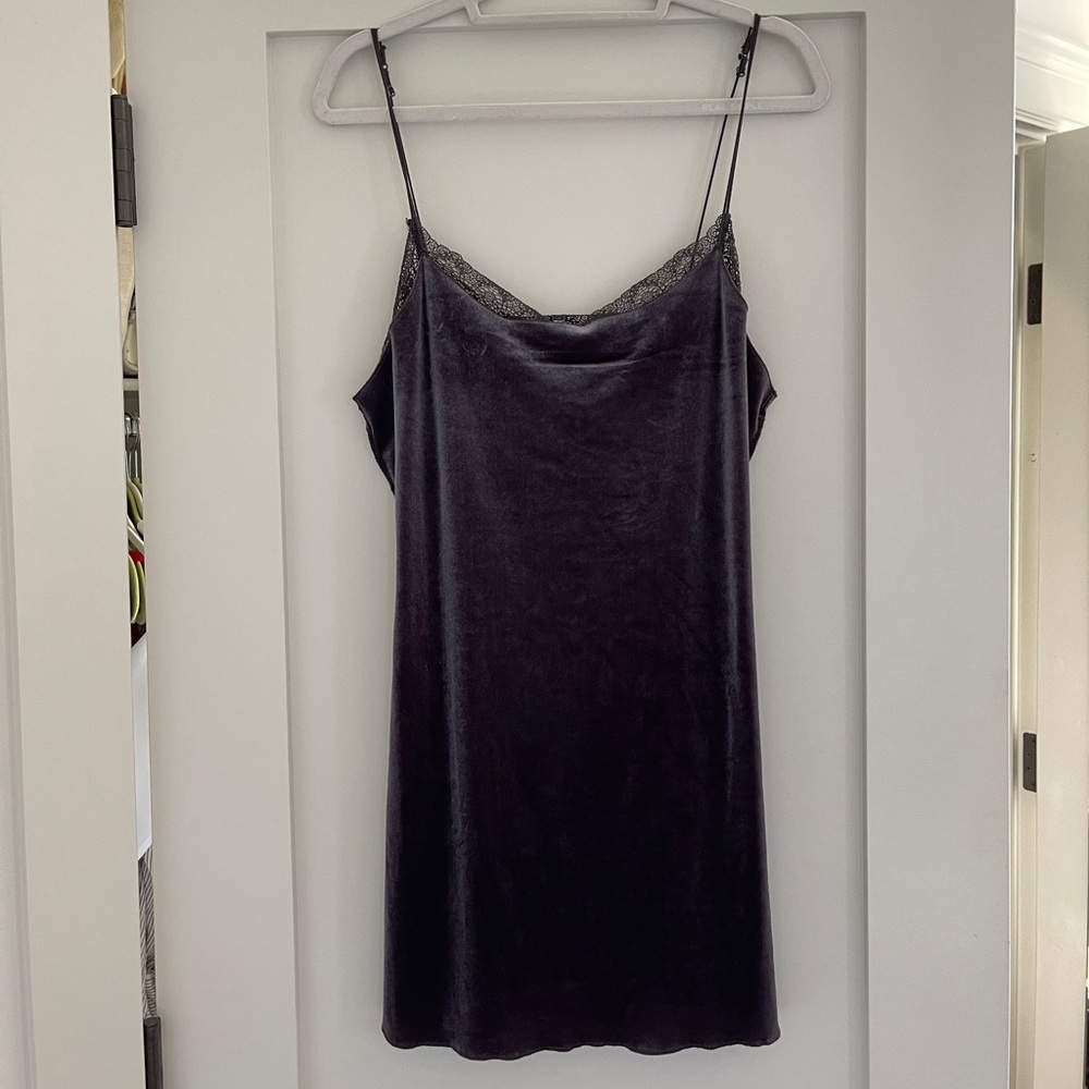 Free People Velvet Slip Dress